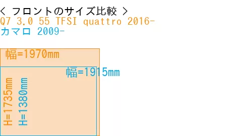 #Q7 3.0 55 TFSI quattro 2016- + カマロ 2009-